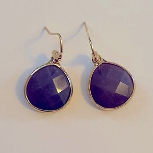 Stella & Dot Navy Earrings